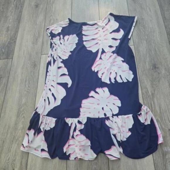 Tori Richard Honolulu Hawaiian made in the USA tunic sleeveless shirt stretch xs - Picture 10 of 10